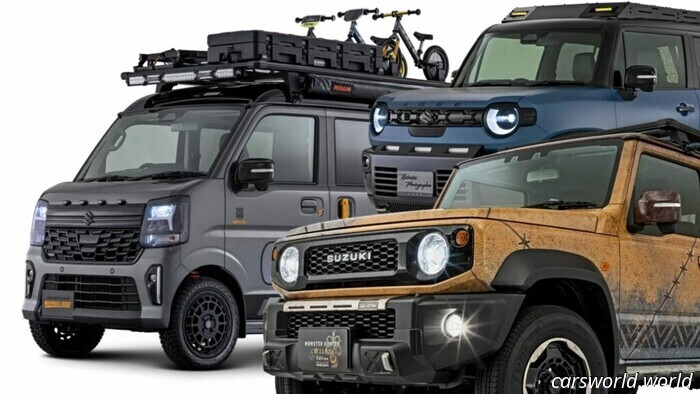 Suzuki ha costruito cinque show car robuste e una spicca tra tutte | Carscoops